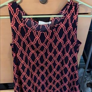 Francesca’s tank top. Nice frabric.